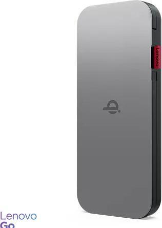 Actual product image Lenovo GO Wireless Power Bank 10000 mAh, Thunder Black, 258 g, 15 W (10000 mAh, 30 W, 38.50 Wh)