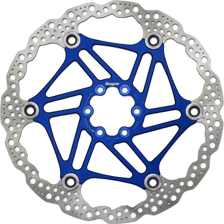Immagine prodotto Hope Disco freno a disco flottante - blu (200 mm)