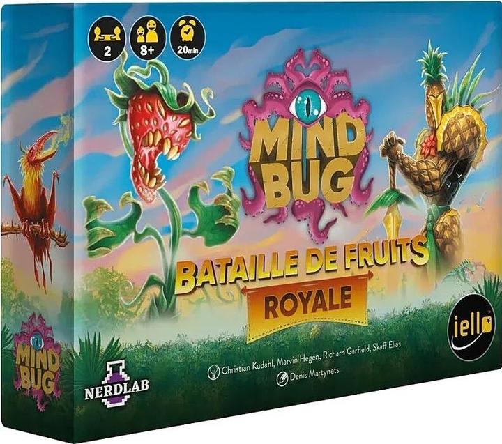 Immagine prodotto Iello Mindbug - Bataille de Fruits Royale (Francese)