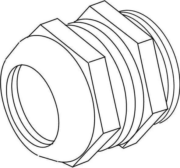 Actual product image Kleinhuis IPON cable gland M20 2234M20 Ms 2234M20