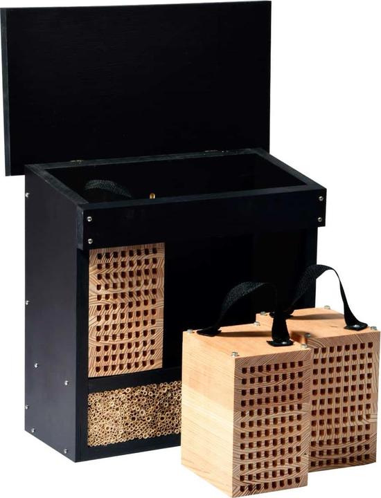 Produktbild Luxus-Insektenhotel Profi-Wildbienenhotel (Wildbienen, Grabwespen)