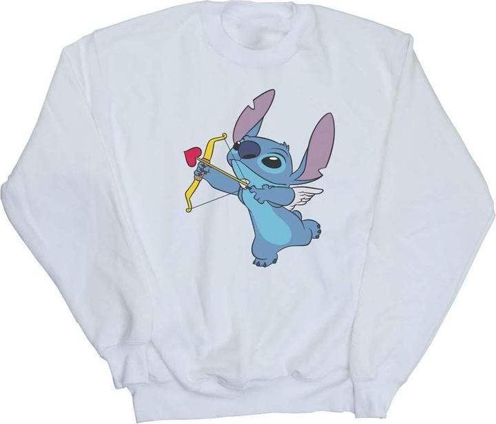 Disney Lilo And Stitch Stitch Cupid Valentines Sweatshirt