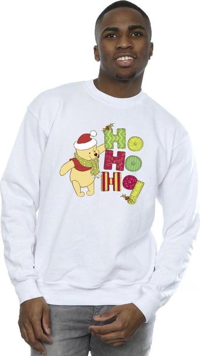 Produktbild Disney Winnie The Pooh Ho Ho Ho Scarf Sweatshirt (L)