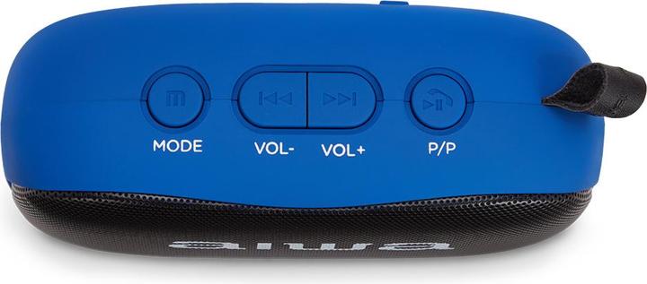 Actual product image Aiwa BS-110BL Bluetooth Speaker (2 h, Battery operated)