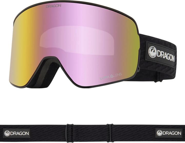 Produktbild Dragon Alliance NFX2 Skibrille - Kimmy Fasani Signature Lumalens Rose Gold Ionized & Lumalens Light Rose Linse