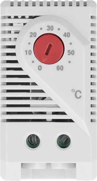 Image du produit Delock Thermostat avec contact à fermeture pour rail DIN