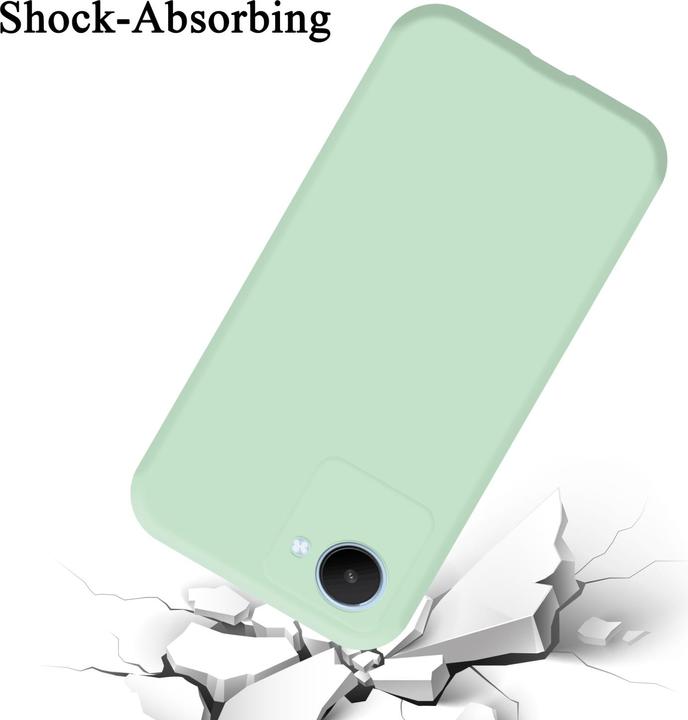 Produktbild Cadorabo TPU Liquid Silicone Case Hülle für Realme C30 / Narzo 50i PRIME (Realme Narzo 50i Prime, Nokia C30)