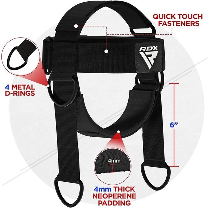 Actual product image Rdx H2 neck belt