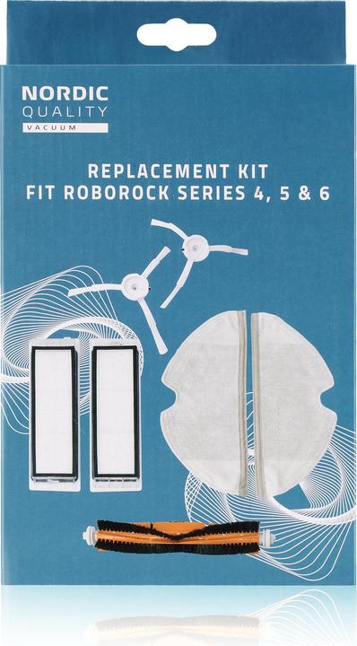 Produktbild Nordic Quality Kit for Roborock 5 and 6 robotic vacuum cleaners