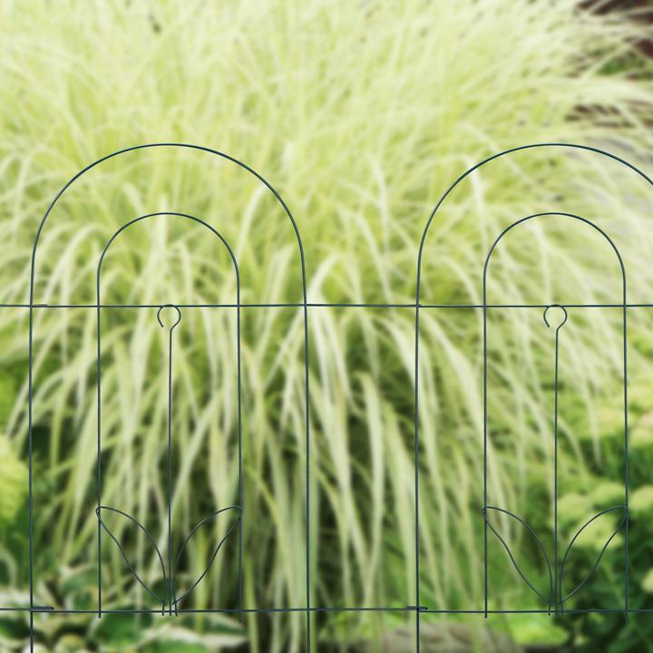 Image du produit Relaxdays Bordure potager haute, verte (244 cm)