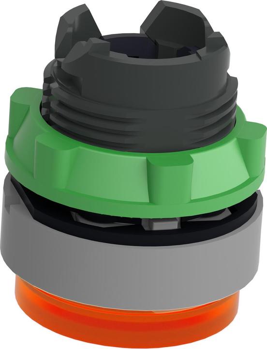 Produktbild Schneider Electric Leuchtdrucktaster, Front, vorstehend, ZB5AW153C0