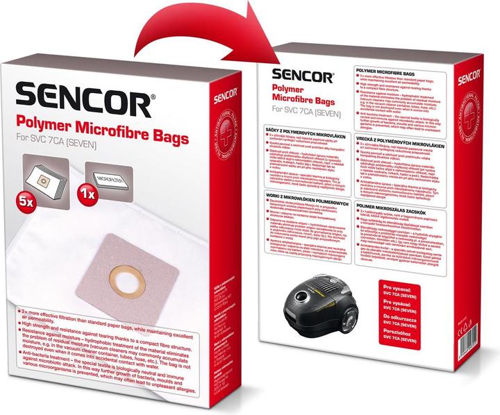 Sencor Lamart SVC7CA/7PE Microfibre bag (6 x)