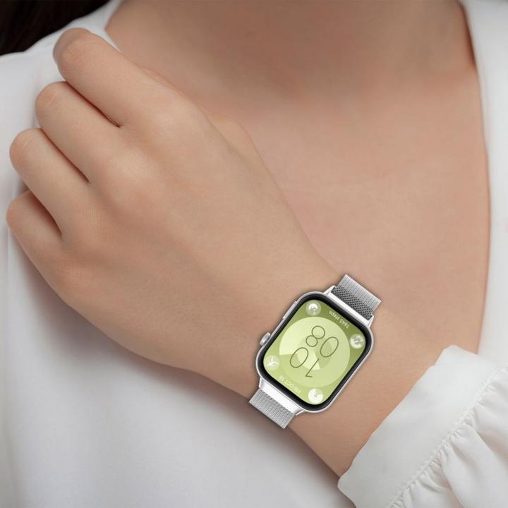Produktbild Tech-Protect MilaneseBand strap for Huawei Watch Fit 3 - silver (Edelstahl)