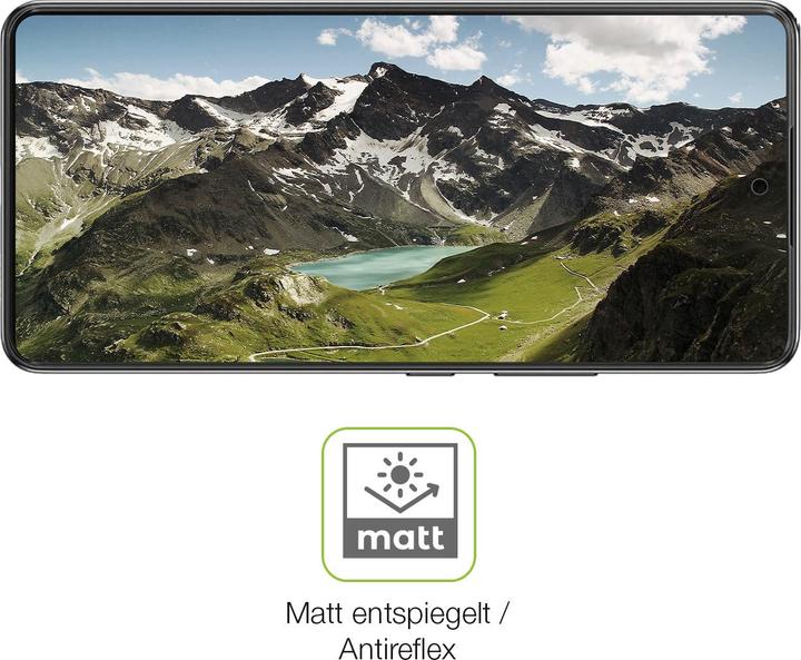 Actual product image Dipos Full Cover Screen Protector Matte (1 Piece, Samsung Galaxy A53 5G)