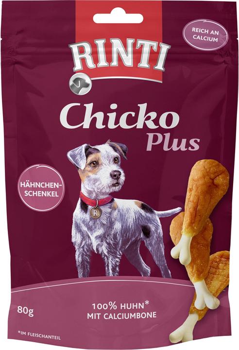 Immagine prodotto Rinti Snack per cani Chicko Plus Pollo 80 g (Adulto, 1 pz., 80 g)