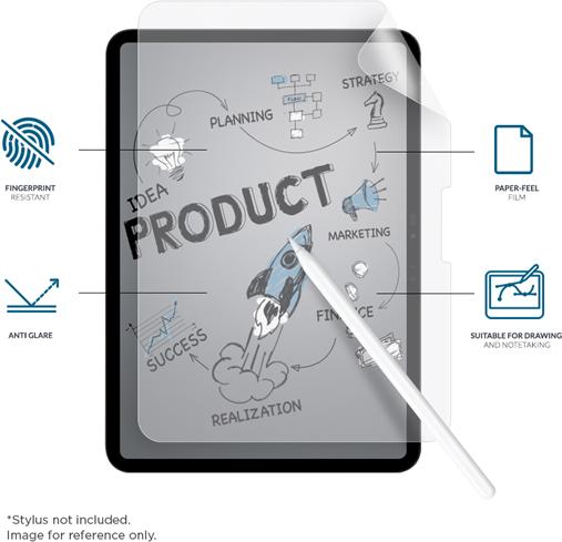 Immagine prodotto Eiger Copertura del display simile alla carta Mountain SketchTablet Screen Protector (1 Pezzo/i, iPad Pro 11 2024 (M4))