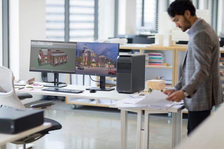 Image du produit HP Z27 (3840 x 2160 pixels, 27")