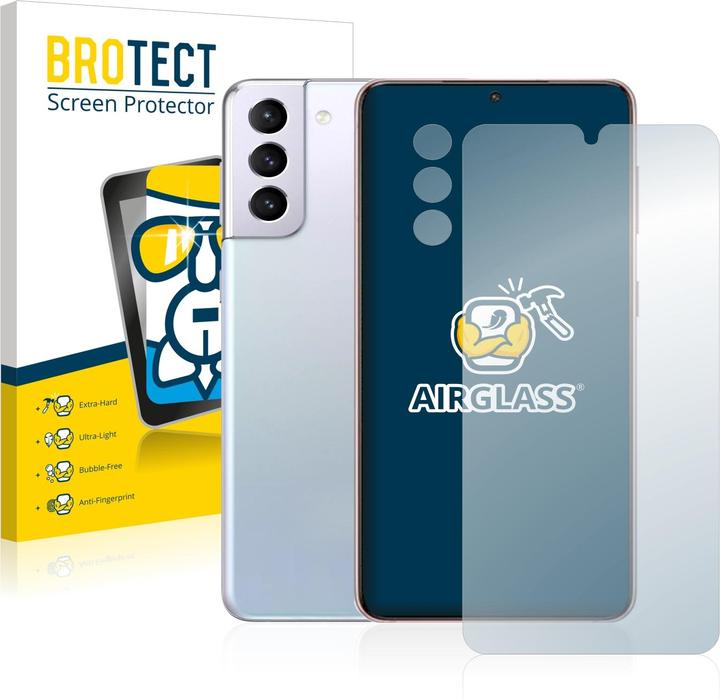 Produktbild BROTECT AirGlass Panzerglasfolie (1 Stück, Samsung Galaxy S21 5G)