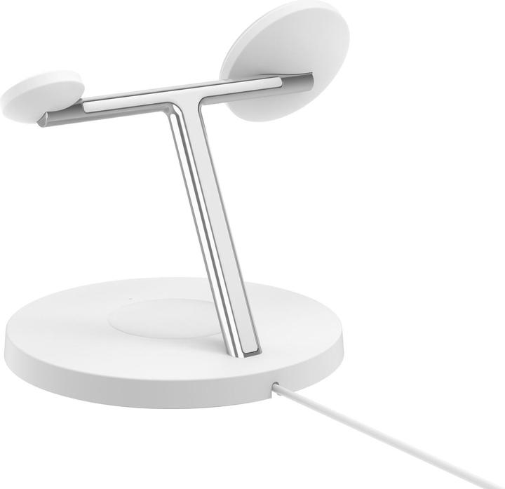 Produktbild Belkin BOOST CHARGE PRO Qi2 3in1 magn.Ladestat.15W ws. WIZ032kqWH (15 W)