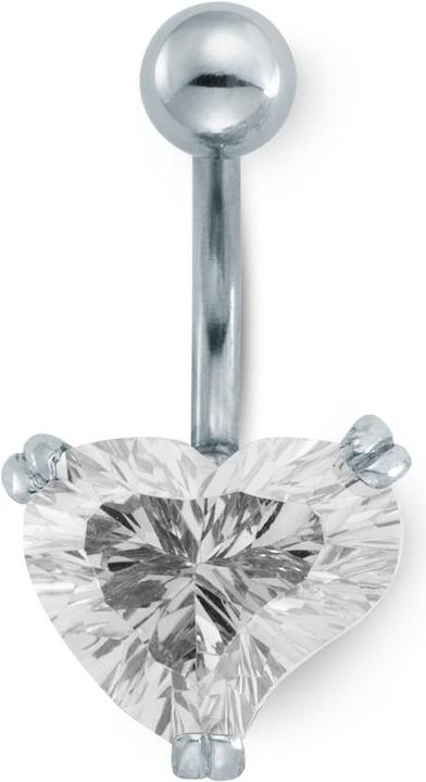 Rhomberg Piercing ventre coeur (Métal)