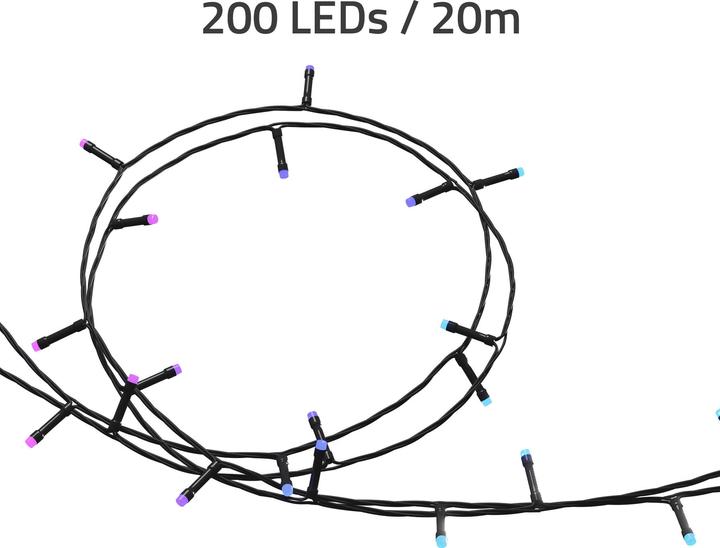 Produktbild Hombli Weihnachtslicht RGB (20 m)