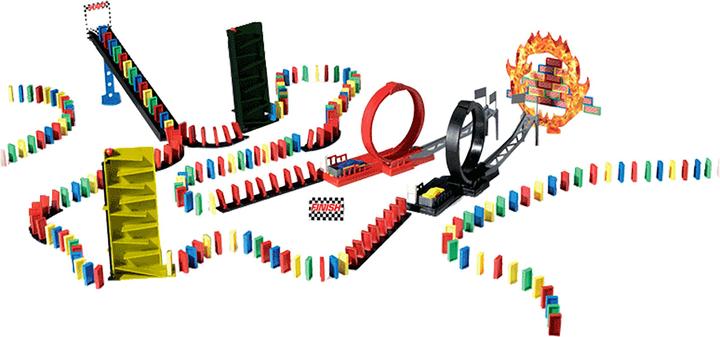 Productafbeelding Goliath Toys Domino Express Crazy Race (Duits, Engels, Frans)