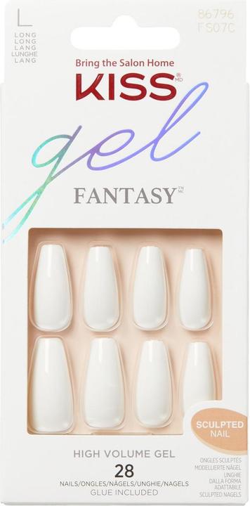 Actual product image KISS Nails - Gel Fantasy Nails True Color (Nail lutensil)