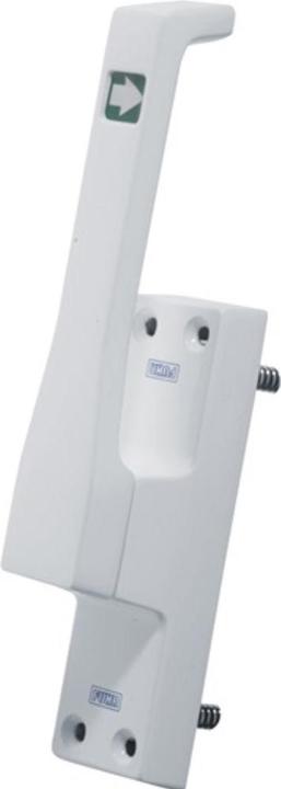 Produktbild Fuhr Türtreibriegel 970 DIN rechts silber eloxiert Leichtmetall 50 mm Rundstange 10 mm