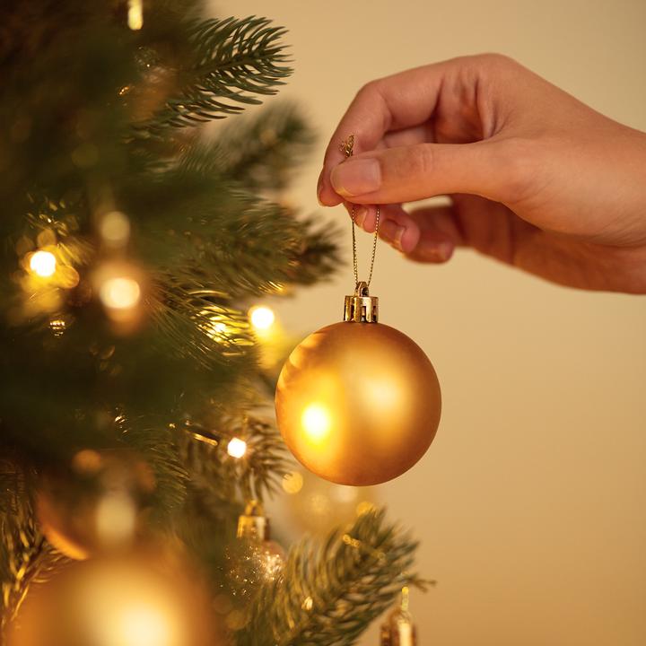 Image du produit tectake Boules de Noël (24 -pièce)