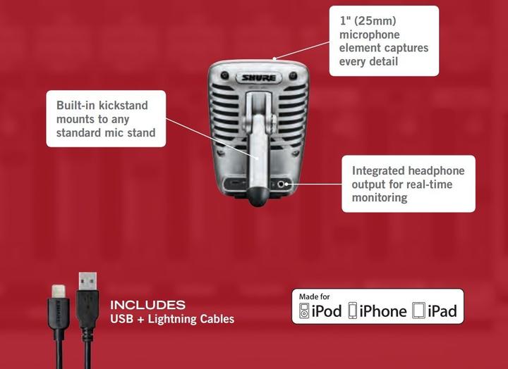 Produktbild Shure Motiv MV51