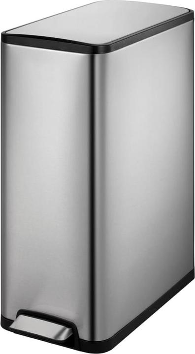 Immagine prodotto EKO Sistema di raccolta differenziata Ecoslim a pedale in acciaio inox 2 x 20 L con rivestimento (40 l)