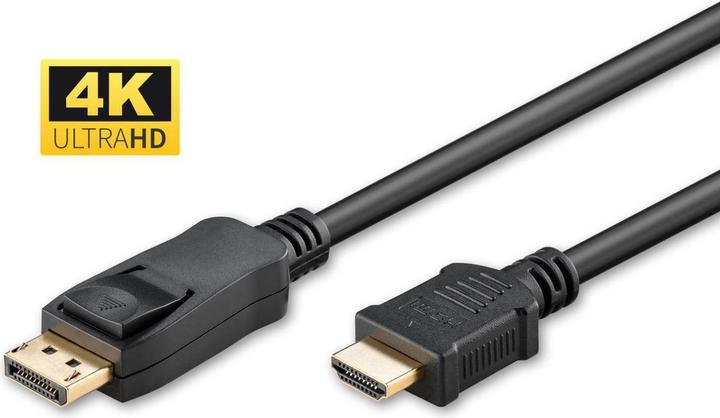 MicroConnect HDMI (Typ A) — DisplayPort (2 m, HDMI)