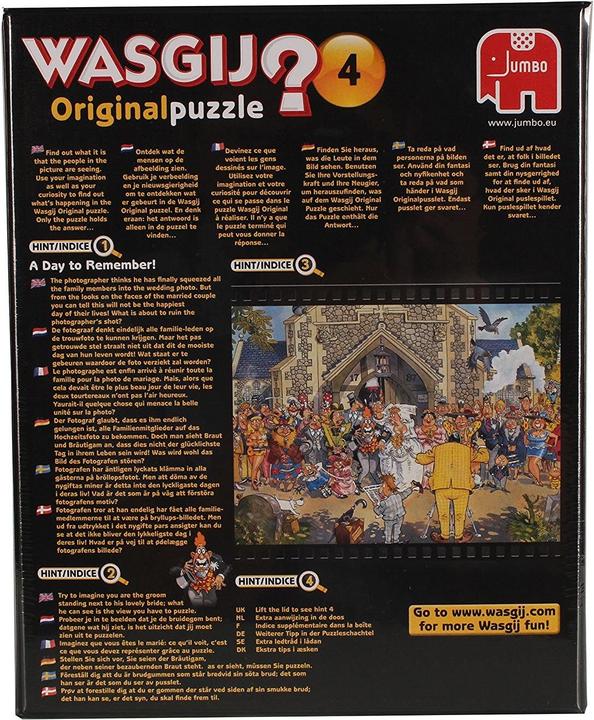 Produktbild Jumbo Wasgij Original Nr.4 (500 Teile)