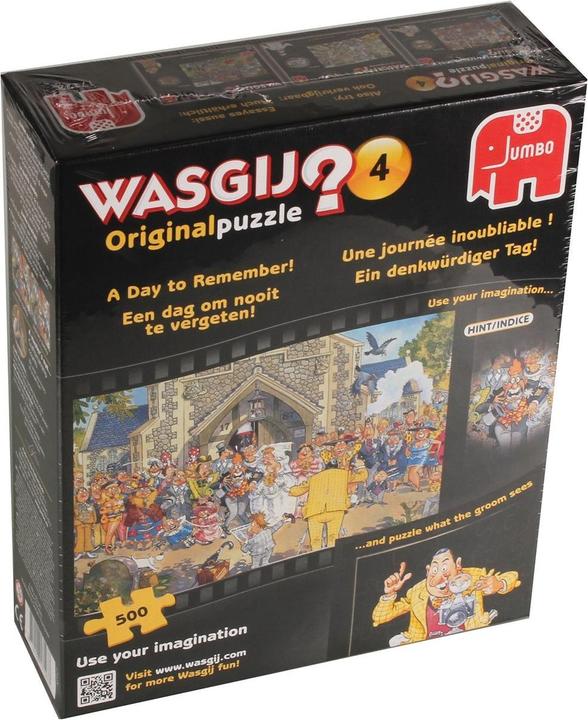 Produktbild Jumbo Wasgij Original Nr.4 (500 Teile)