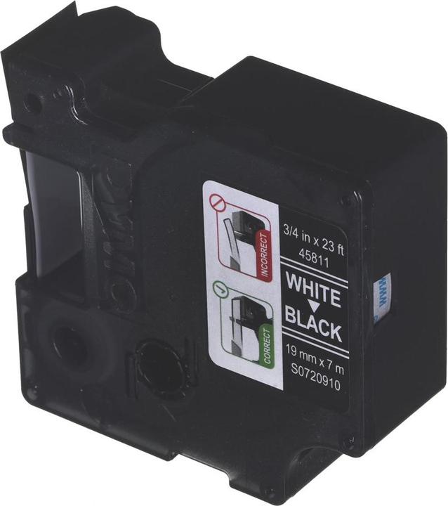 Produktbild Dymo S0720910 Standardband (1.90 cm, Schwarz)