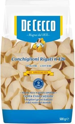 Actual product image De Cecco Conchiglioni rigati (500 g)