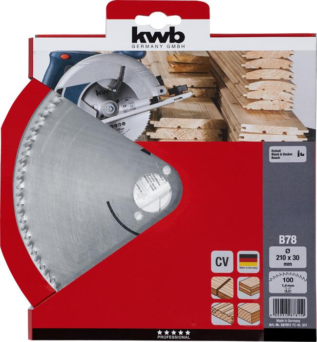 Image du produit kwb ø 210 x 30 mm, Z72, 1 pc.
