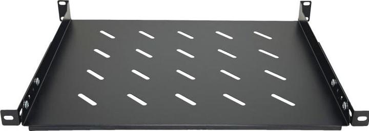Produktbild Alantec SA-P-19-1U-350-4-C-02 Festes Regal 19 1U Tiefe 350mm schwarz