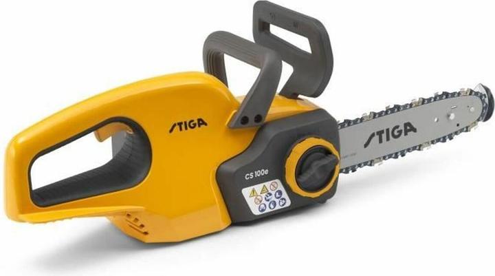 Stiga CS 100e Accu-kettingzaag incl. accu, incl. oplader Bladlengte 250 mm (Accu kettingzaag)