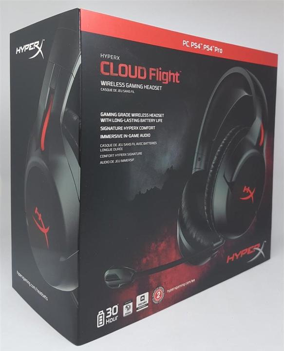 Produktbild HyperX Cloud Fight (Kabellos, Kabelgebunden)