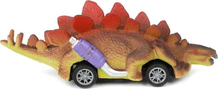 Actual product image Toi-Toys World of Dinosaurs Dino Pullback Car, 4pcs.