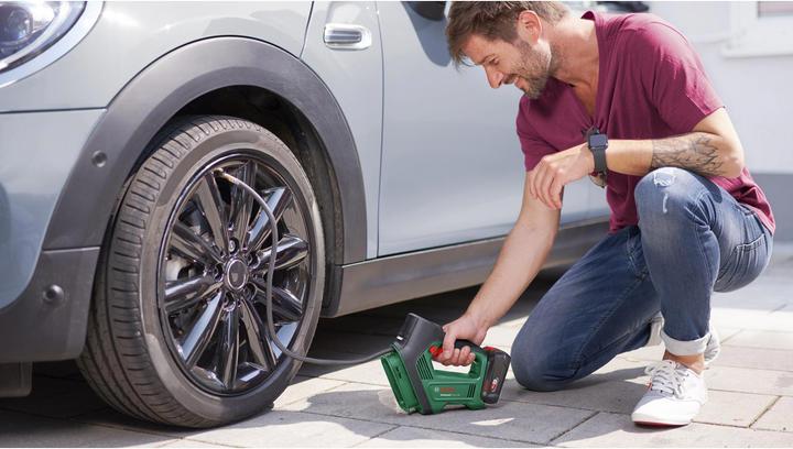 Actual product image Bosch Home & Garden Home and Garden Battery Air Compressor UniversalPump 18V 10.3 bar (10.30 bar)