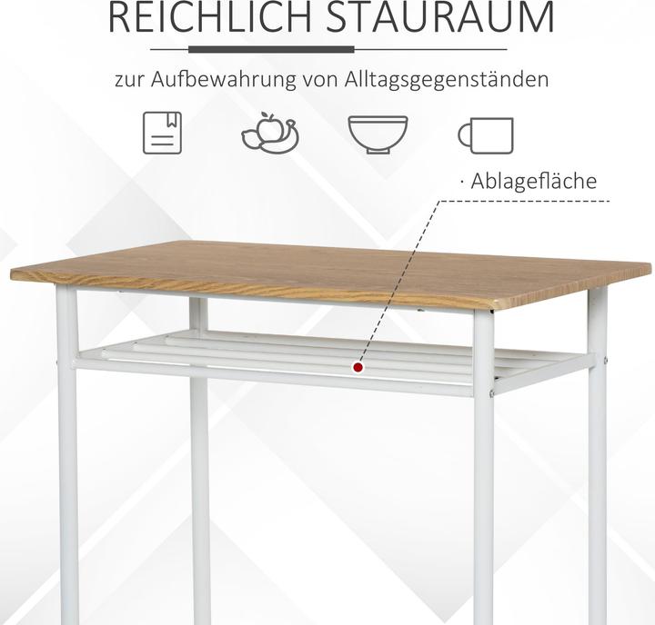 Produktbild Jamb Bistrotisch Set (80 x 50 x 90 cm)