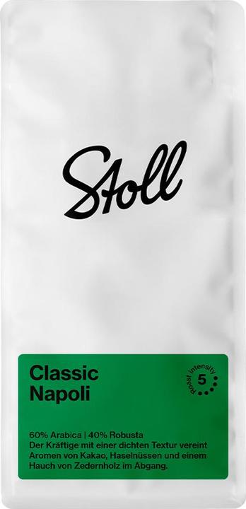 Stoll Kaffee Naples (1000 g, Torréfaction foncée)