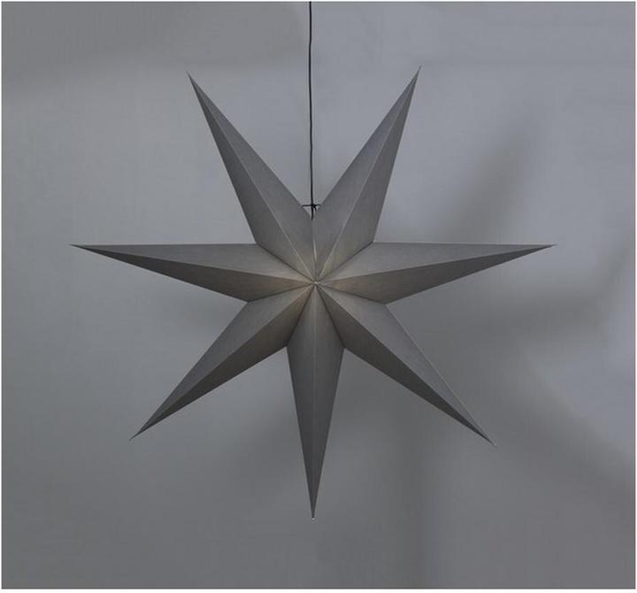 Actual product image Star Trading Paper star Ozen gray E27 socket