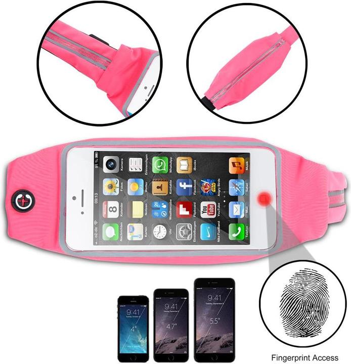 Actual product image Cadorabo Fanny pack with bottle holder