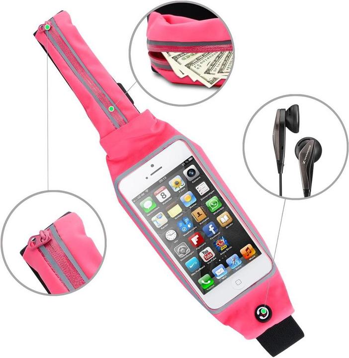 Actual product image Cadorabo Fanny pack with bottle holder