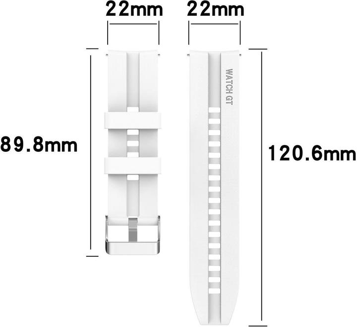 Actual product image Cadorabo Smartwatch bracelet (22 mm, Silicone)