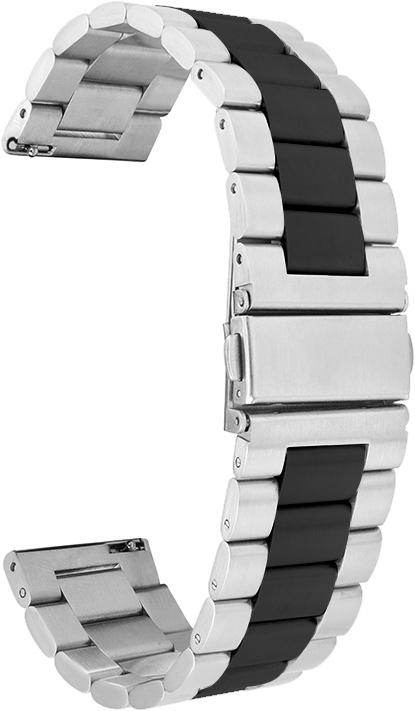 Produktbild Cadorabo Smartwatch Armband (20 mm, Edelstahl)