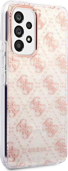 Image du produit Guess GUHCA53PCU4GLPI A53 5G A536 różowy/pink étui rigide 4G paillettes (Samsung Galaxy A53 5G)